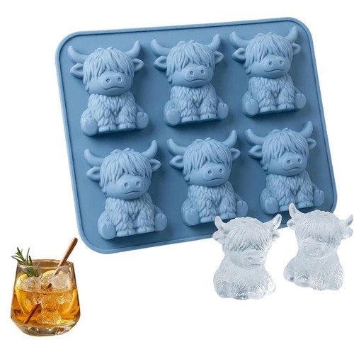 Highland cow ice cube tray - ice,