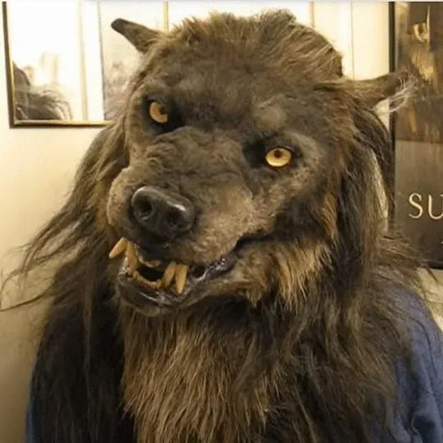 Realistic halloween werewolf - realistic,