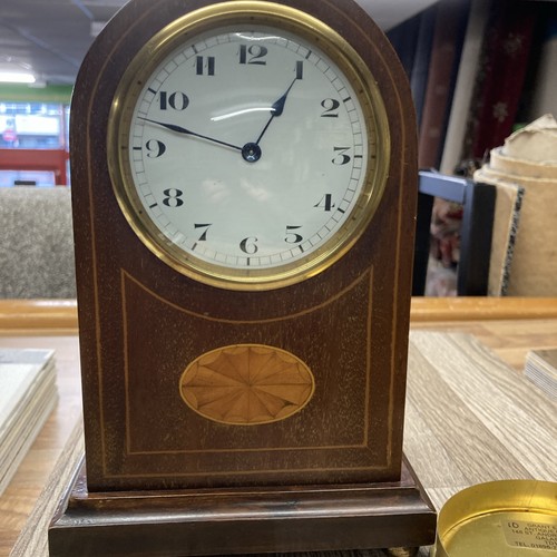 Classic edwardian mantle clock - edwardian,