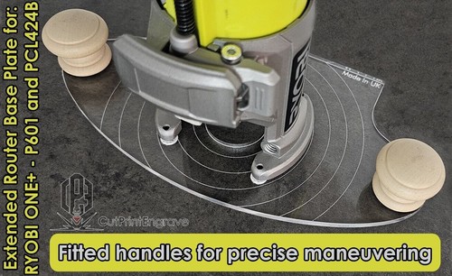 Handle square trimmer router - handle,