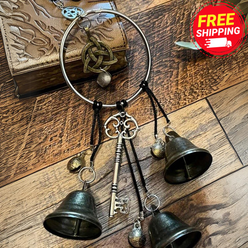 Bell wind chimes - wind, knob