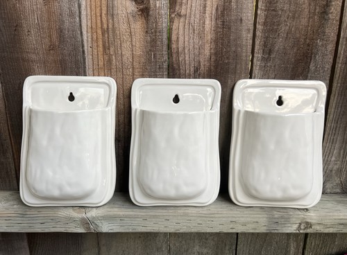 Ceramic wall hanging planter - ceramic,