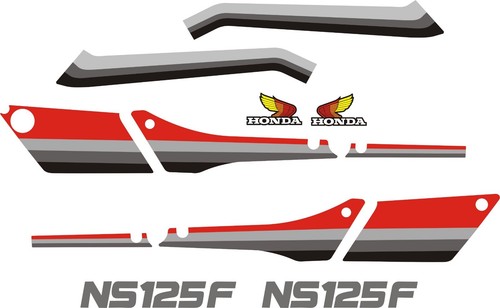 Honda ns125f decal - decal, set