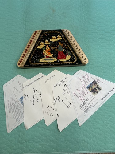 Vintage russian zither lap - russian,