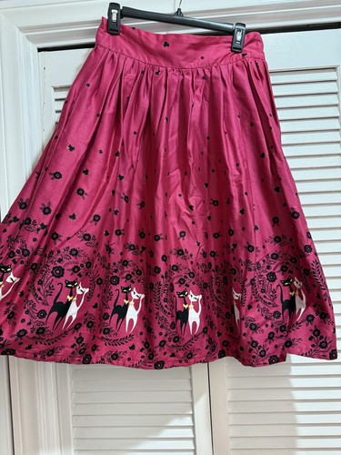 Lindy bop skirt - skirt, cats