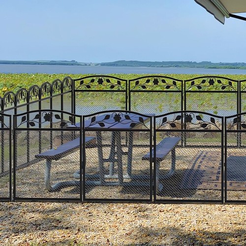 5pc dog fence flexi panel - fence,