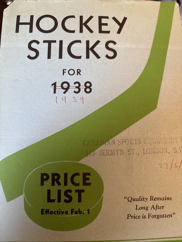 Vintage hockey sticks price - vintage,