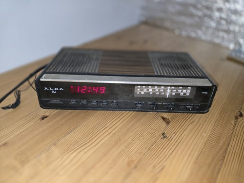 Alba sc7 alarm clock - alba,