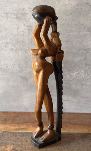Large african hand carved - hand,