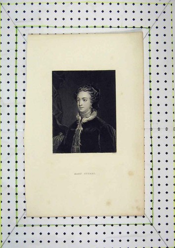 Original old antique - antique, print