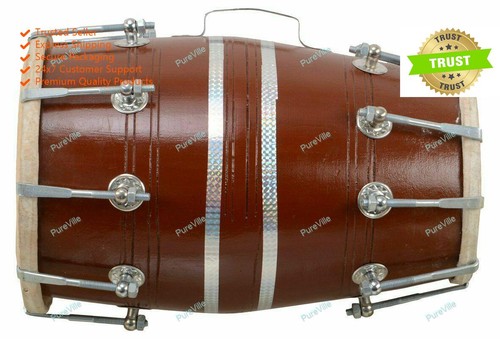 Wooden dholak indian folk - indian,
