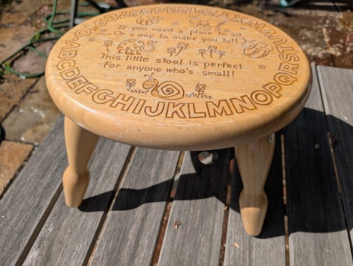 Baby wooden step stool - baby,