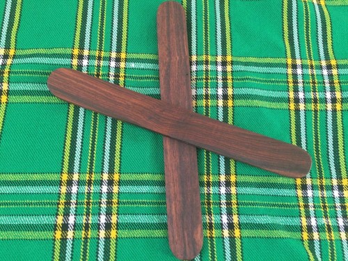 Rhythm stick rose wood wooden - rhythm,