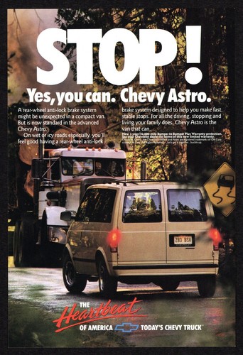 1989 chevy astro - 1989, van