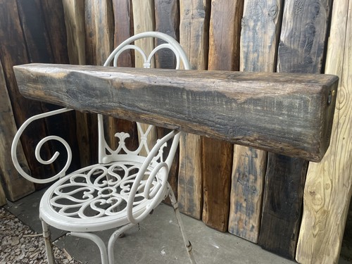 Reclaimed solid wood fireplace - reclaimed,
