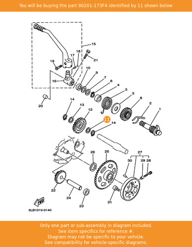 Yamaha washer plate - washer,,