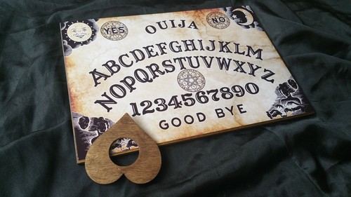 Wooden ouija board - ouija,