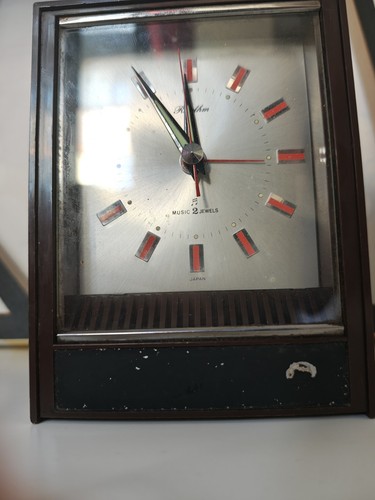 Vintage rhythm mantel clock - vintage,
