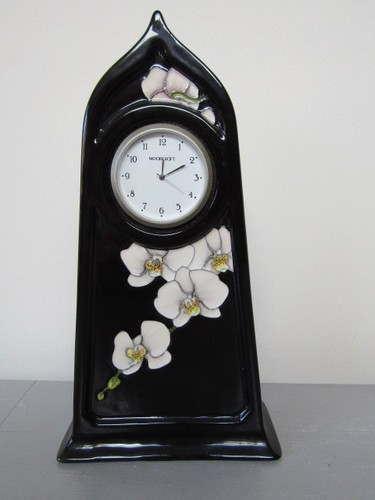 Moorcroft clock - moorcroft,