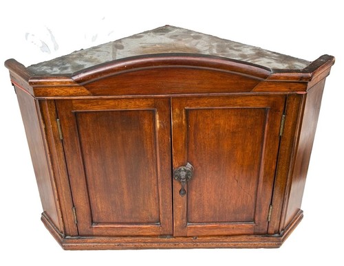 Antique mahogany corner - antique,