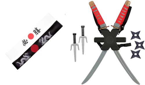 Ninja sword hachimaki - sword,