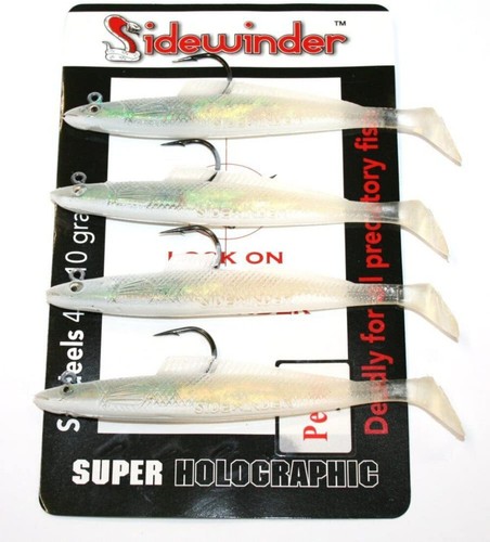 Sidewinder lures pearl sandeel - lures,