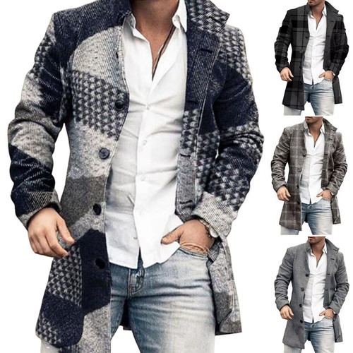 Men winter warm thick woolen - men's,