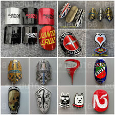 Metal Head Badge Bike BMX Decals Bicycle Fixed Gear Tube Frame Stickers