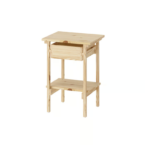 Drawer wooden bedroom side - wooden,
