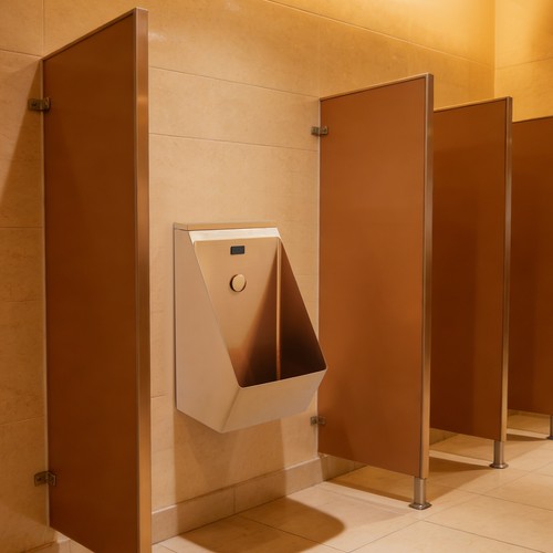Urinal induction flush wall - urinal,