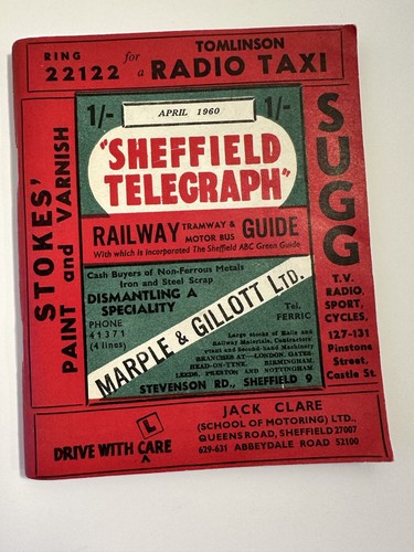 Sheffield tramway and motor