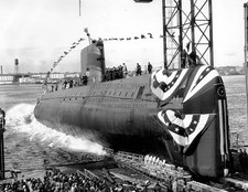 USS NAUTILUS SUBMARINE LAUNCH
