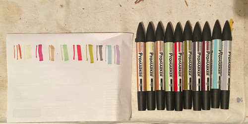 Letraset promarker 10 - promarker, x