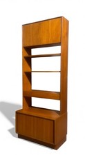 G PLAN TEAK BOOKCASE FIVE FORM
