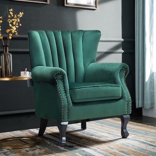 Queen anne style velvet - queen,