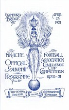 FA CUP FINAL 1921 Tottenham v