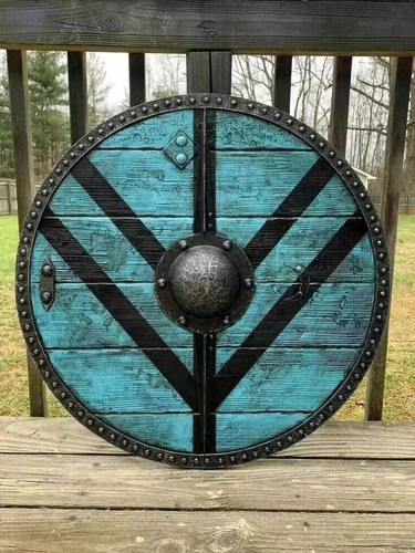 Viking shield battle ready - shield, battle-ready