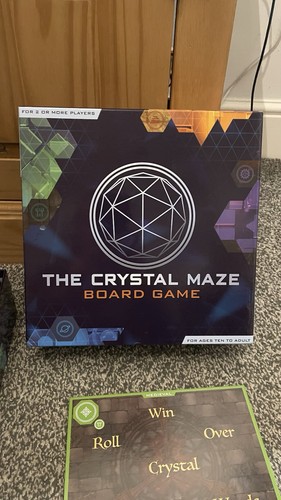 The crystal maze - board, game
