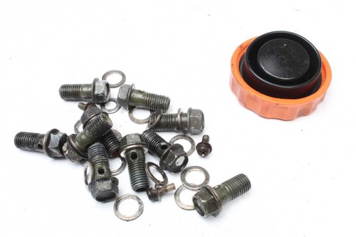 Brake pump screws cover rear - brake,