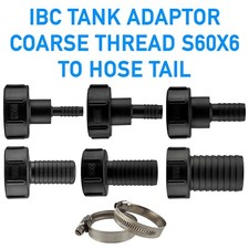 S60x6 IBC Tank Adaptor 2”