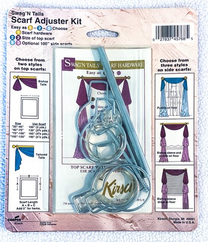 Kirsch swag tails scarf - swag,