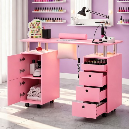 Led manicure table built in - led,