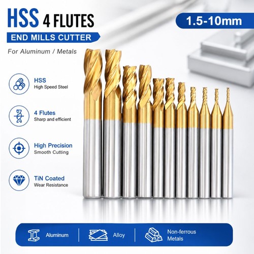 Titanium coated end - titanium,
