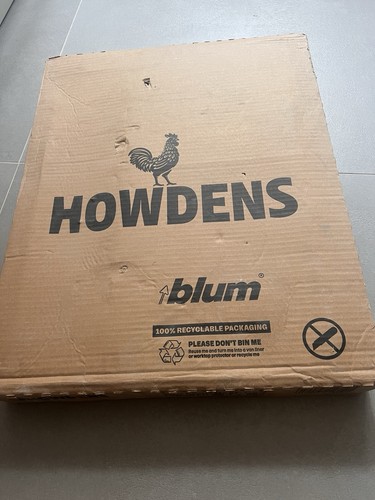 Howdens grey blum hyh7067 new - howdens,