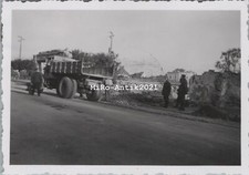 Photo, WW2, Large Truck Tipper