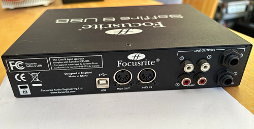 Focusrite saffire usb audio - saffire,