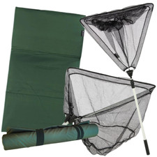 Unhooking Mat Landing Mat + 50cm Folding Landing Net Carp Fishing Coarse Fishing