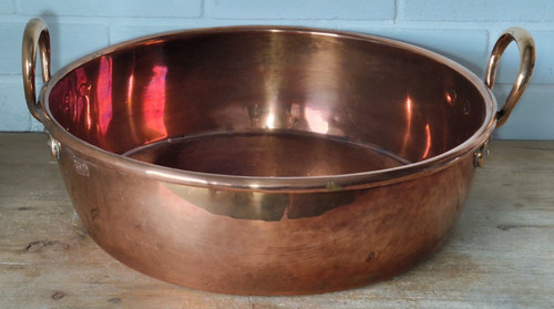 Large antique heavy copper - 17",