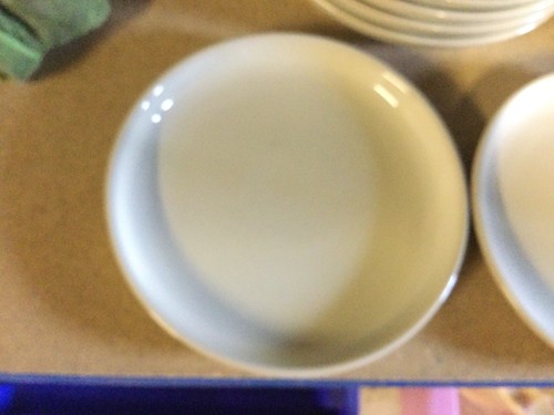 Denby linen coupe dessert - linen,