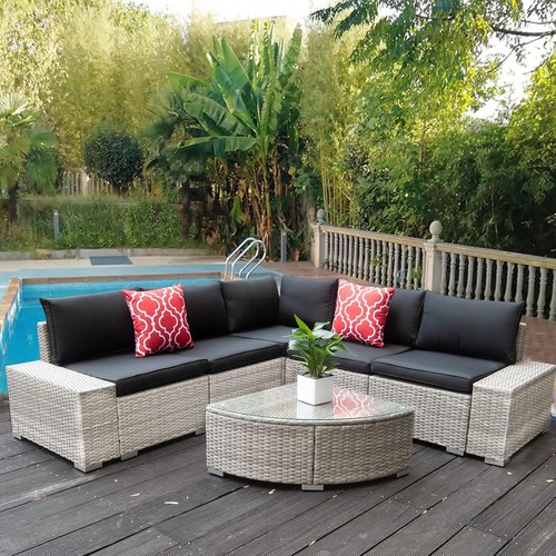 6pc outdoor patio - 6pc,
